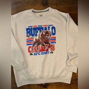 Buffalo bills champs AKC 2020-2024 Large Crewneck Sweatshirt